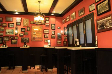 SEVILLE, SPAIN - 12 HAZİRAN 2011: İspanyol Kafe 