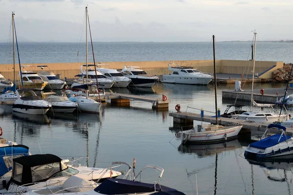 Orihuela Costa Blanca Spanyolország Szeptember 2018 Yacht Marina Cabo Roig — Stock Fotó