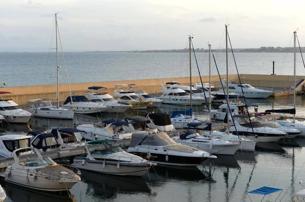 Orihuela Costa Blanca Spagna Settembre 2018 Yacht Marina Cabo Roig — Foto Stock