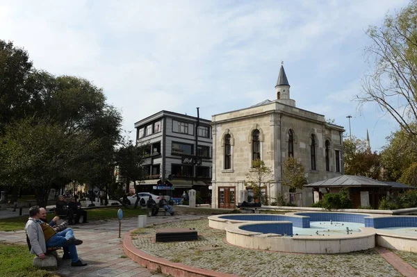 Istanbul Turquía Noviembre 2019 Parque Del Mayo Zona Urbana Eupsultán — Foto de Stock