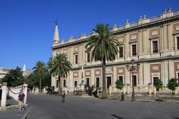 Seville Spanien Juli 2011 Zentrum Der Alten Spanischen Stadt Sevilla — Stockfoto