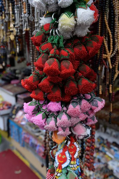 Istanbul Turkey November 2019 Souvenirs Beads Market Istanbul — Stock Photo, Image