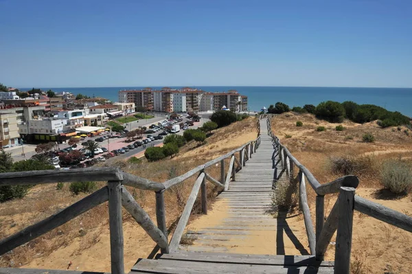 Matalascanas Spain July 2011 Resort Town Matalascanas Atlantic Ocean — Stock Photo, Image