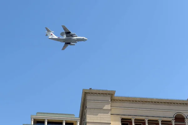 Moskau Russland Juni 2020 Langstreckenradaraufklärer Vom Typ 50U Himmel Über — Stockfoto