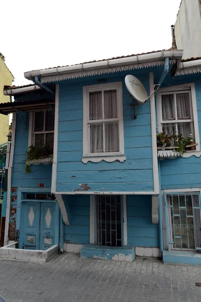 Istanbul Turkey November 2019 Old Wooden House Eyupsultan District Istanbul — Stock Photo, Image