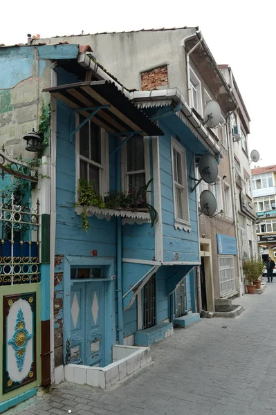 Istanbul Turkey November 2019 Old Wooden House Eyupsultan District Istanbul — Stock Photo, Image