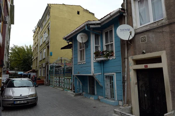 Istanbul Turkey November 2019 Old Street Eyup Sultan District Istanbul — Stock Photo, Image