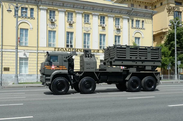 Moscú Rusia Junio 2020 Vehículo Combate Del Sistema Ingeniería Minera — Foto de Stock