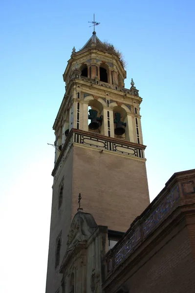 Seville Španělsko Června 2011 Fragment Starého Chrámu Španělském Městě Seville — Stock fotografie