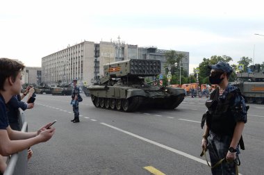 MOSCOW, RUSSIA - 17 Haziran 2020: TOS-1A 