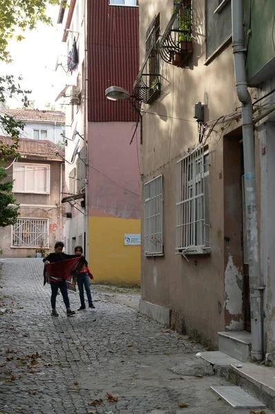 Stanbul Turkey Kasım 2019 Stanbul Eyup Sultan Ilçesindeki Eski Bir — Stok fotoğraf