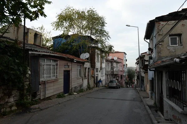 Istanbul Turkey November 2019 Old Streets Ayvansaray Istanbul Turkey — Stock Photo, Image