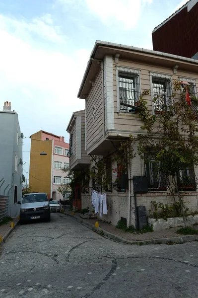 Istanbul Turquía Noviembre 2019 Las Antiguas Calles Ayvansaray Estambul Turquía —  Fotos de Stock