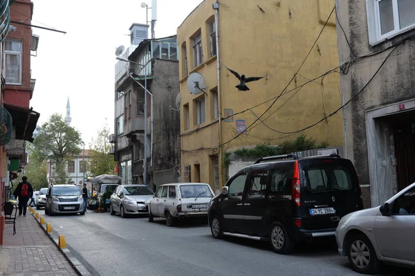 Istanbul Turchia Novembre 2019 Nelle Vecchie Strade Ayvansaray Istanbul Turchia — Foto Stock