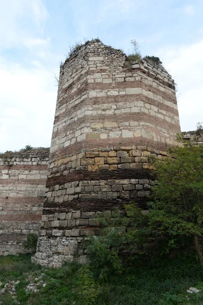 Istanbul Turkey November 2019 Vesting Muren Van Het Oude Constantinopel — Stockfoto