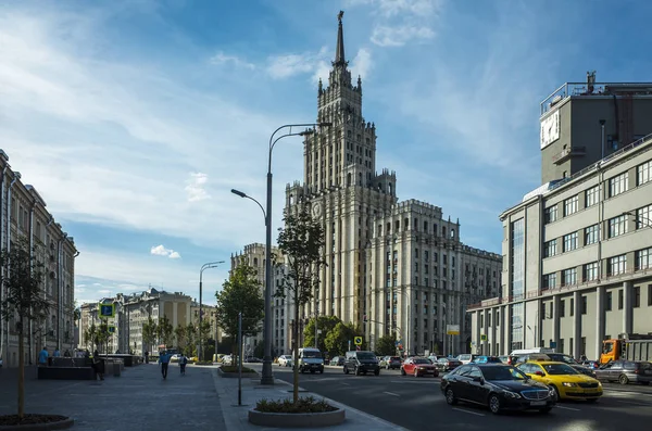 Moscow Rússia Junho 2018 Arranha Céu Stalin Sadovaya Spassky — Fotografia de Stock
