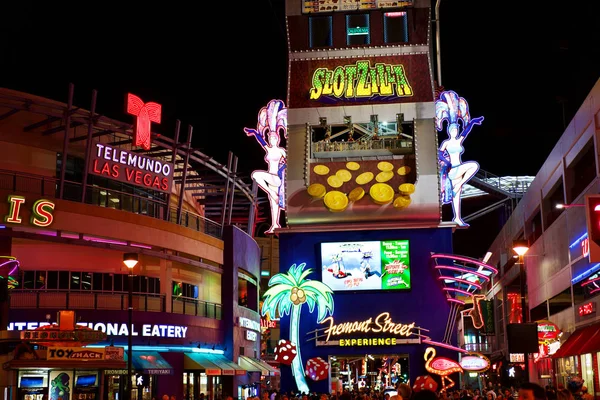 Las Vegas Nevada Usa Maj 2018 Slotzilla Funicular Attraktion — Stockfoto