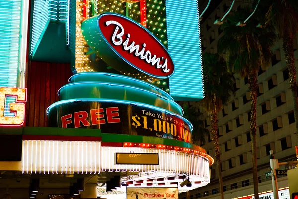 Las Vegas Nevada Usa Května 2018 Noční Ulice Města Kasino — Stock fotografie