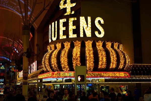 Las Vegas Nevada Usa May 2018 Night Streets City Casino — Stock Photo, Image