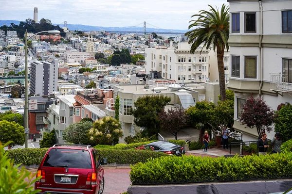 San Francisco Kalifornien Usa Maj 2018 Utsikt Över Staden Från — Stockfoto