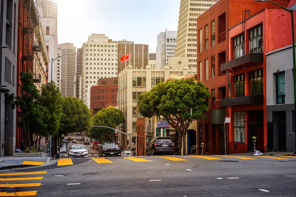 都市の建物や道路 サンフランシスコ アメリカ — ストック写真
