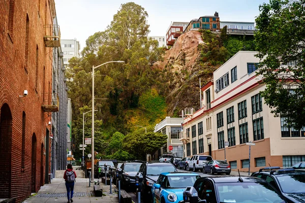 Das Haus Felsen San Francisco Usa — Stockfoto