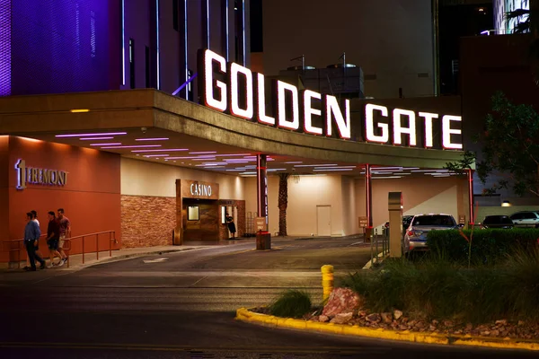 Las Vegas Nevada Usa Maggio 2018 Golden Gate Casino Hotel — Foto Stock