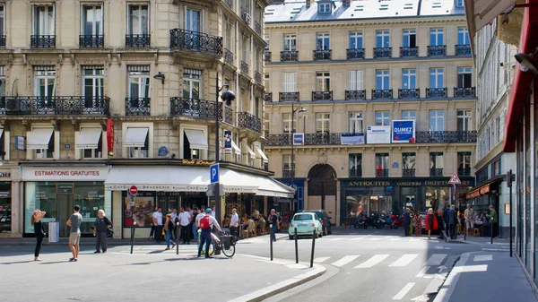 Paříž Francie Května 2018 Historické Budovy Café Drouot Turistické Centrum — Stock fotografie