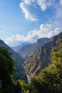 River gorge Dağları, Sequoia National Park, ABD