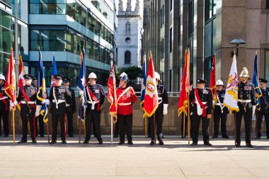 Londra, İngiltere - 9 Eylül 2018: Muhafızlar Merkezi Londra'da. Kurtuluş Ordusu Uluslararası miras Merkezi