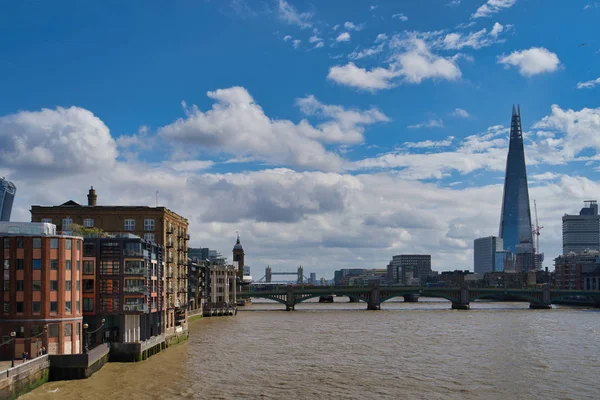 Londres Royaume Uni Septembre 2018 Promenade Long Tamise Vue Sur — Photo