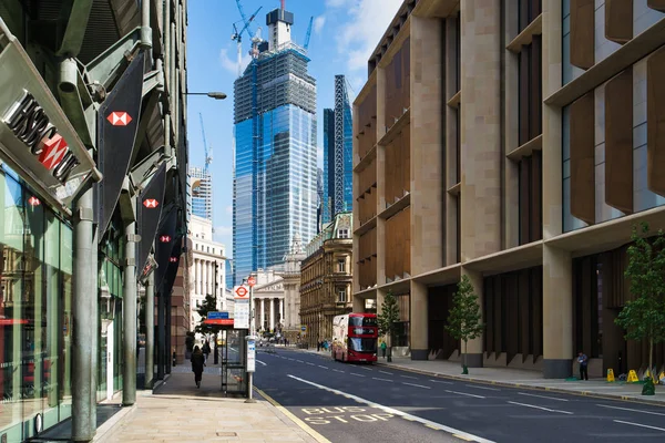 Londres Reino Unido Septiembre 2018 Caminando Por Centro Ciudad Edificios — Foto de Stock