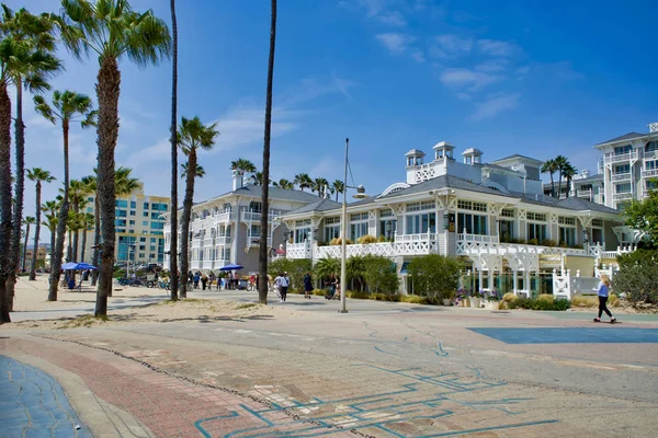 Los Angeles Amerikai Egyesült Államok Május 2018 Santa Monica Beach — Stock Fotó