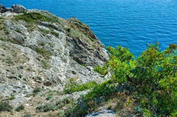 Горная Тропа Черного Моря Мыс Алчак Республика Крым — стоковое фото