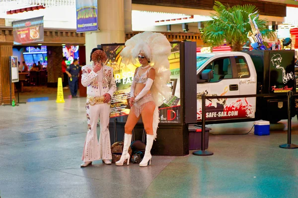 Las Vegas Maj 2018 Mummers Ett Kasino Las Vegas Night — Stockfoto