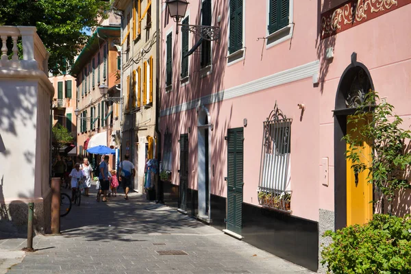 Sestri Levante Liguria Włochy Sierpnia 2019 Ulice Mieście Sestri Levante — Zdjęcie stockowe