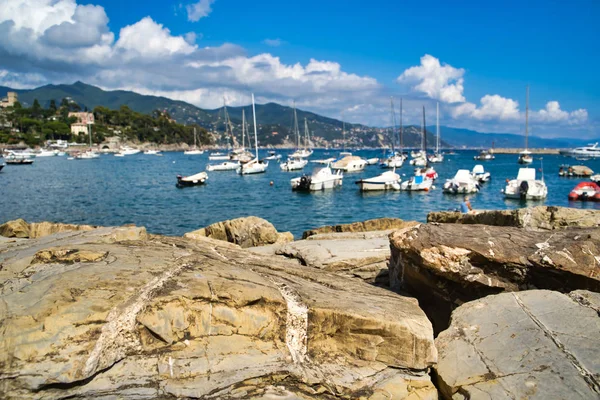 Santa Margherita Ligure Italia Agosto 2019 Ciudad Turística Este Riviera — Foto de Stock