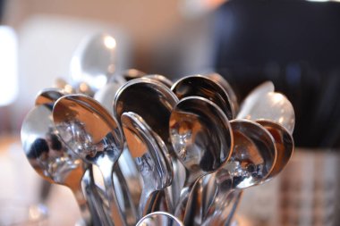 sepet Restoran İç metal kaşık