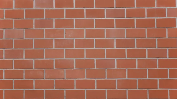 Rotbraune Ziegelmauer — Stockfoto