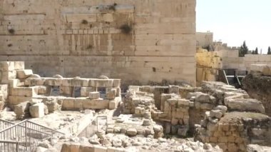 Jerusalem eski City Western Wall