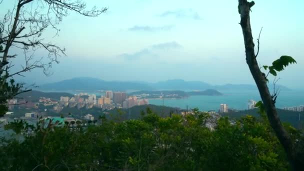 亚洲度假村的神奇海景 — 图库视频影像