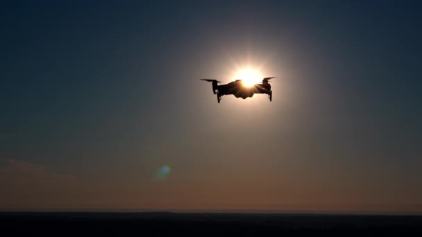 Vue sur les mouches de drone — Video