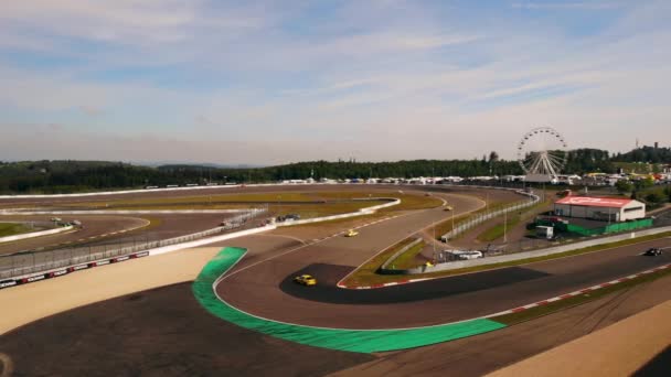 Circuit aérien course automobile 200 miles Nuremberg — Video