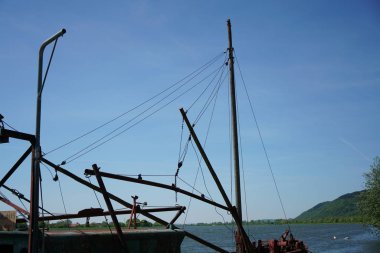 Tuna Nehri, Almanya, Regensburg yakınındaki işte biri en eski ve en önemli Avrupa ticaret farklı kültürleri birleştirerek yolları,