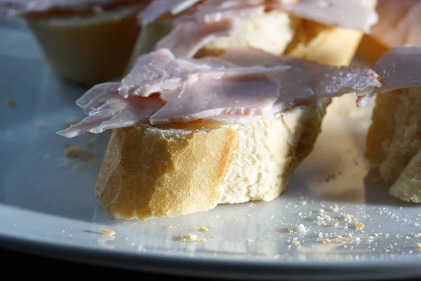 Baguette Germany Also White Bread White Parisian Bread Simply Parisian — Stock Photo, Image