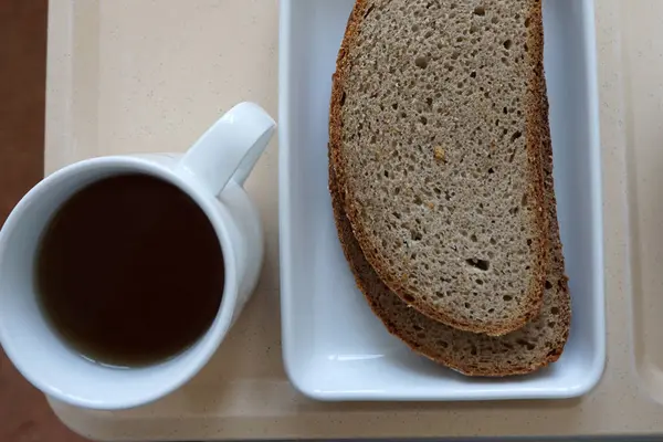 Bread Healthy Cheap Nutritious Use Garnish Many Foods — Stock Photo, Image