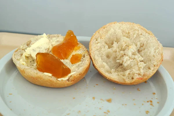 Хлеб Является Здоровым Дешевым Питательным Использования Качестве Гарнира Многих Продуктов — стоковое фото