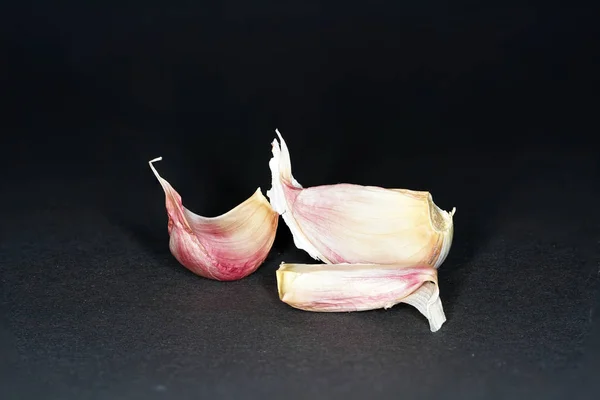 Photographed Garlic Several Times Produced Highest Possible Depth Field Focus — Stock Photo, Image