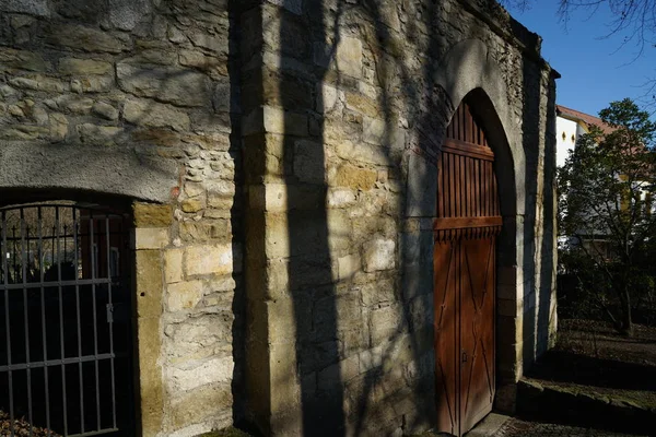 Castle Gate Old Fortress Park Regensburg — Stock Photo, Image