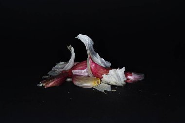 En iyi stüdyo kalitesinde Spice mix kısmen alınan makro lens ile siyah arka plan karşı izole fotoğraflandı